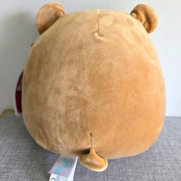 Squishmallows Omar Brown Beary Special Hearts Toy Plush Jungle Bear 9" - Picture 4 of 4
